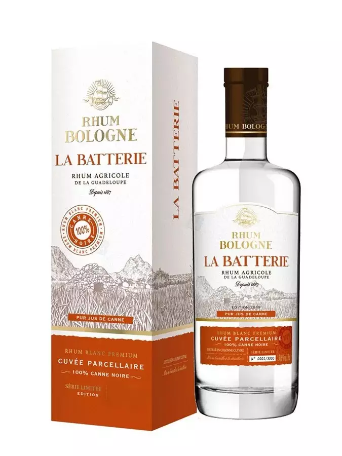 Rhum Bologne - Rhum Agricole Blanc de la Guadeloupe - Pur jus de