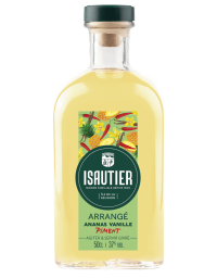 Rhum Arrangé ISAUTIER Ananas Vanille Piment 37% 50cl