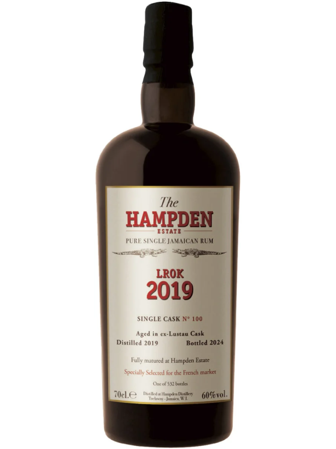 HAMPDEN 2019 LROK Ex-Lustau Single Cask 100 60° (avec etui)