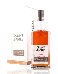 SAINT JAMES Single Cask 2003 Coffret 42.30%